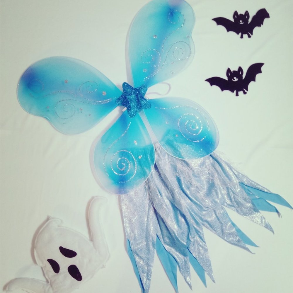HALLOWEN COSTUME OF WINGS  age +3 Just Pretending PRINCESS